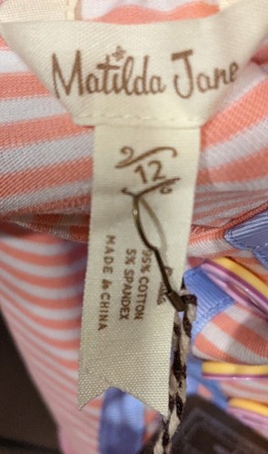 NWT Girls Matilda Jane Adventure Begins Gimme S'more Dress - 12 - Picture 5 of 7