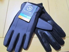 NWT Men's Large $55 ISOTONER SMARTOUCH TECH STRETCH GLOVES w/Thermaflex Core