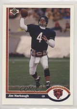 1991 Upper Deck Jim Harbaugh #322 nz8