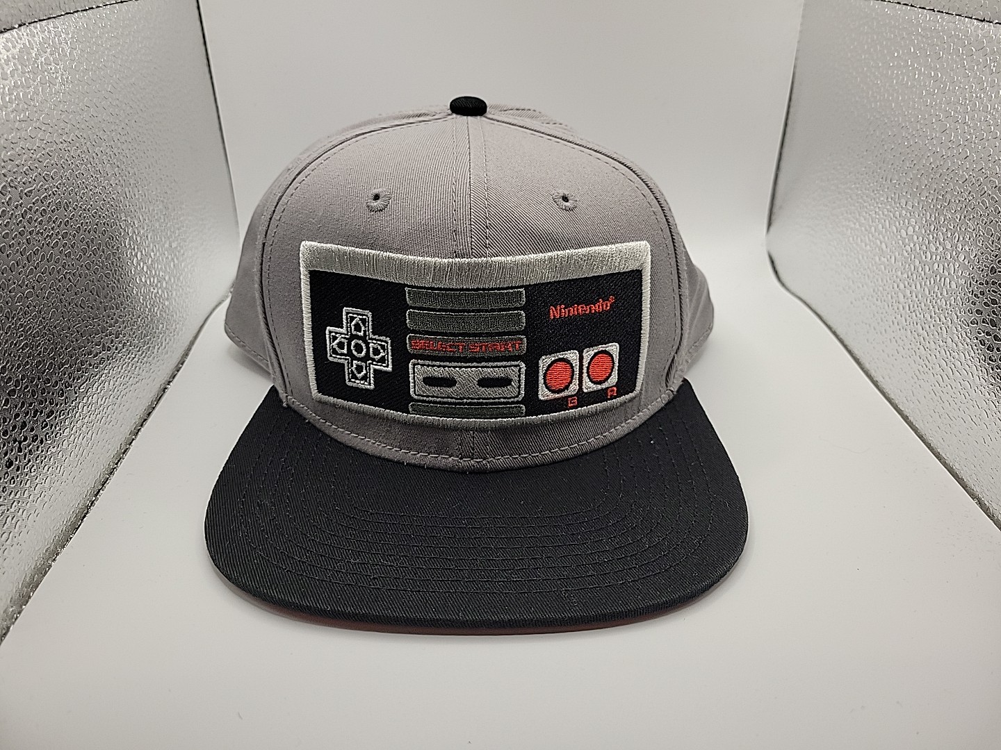 Nintendo NES Game Controller Snapback Hat Cap Gra… - image 1