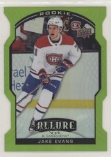 2020-21 Upper Deck Allure Rookie Green Quartz 70/99 Jake Evans #76 yc8
