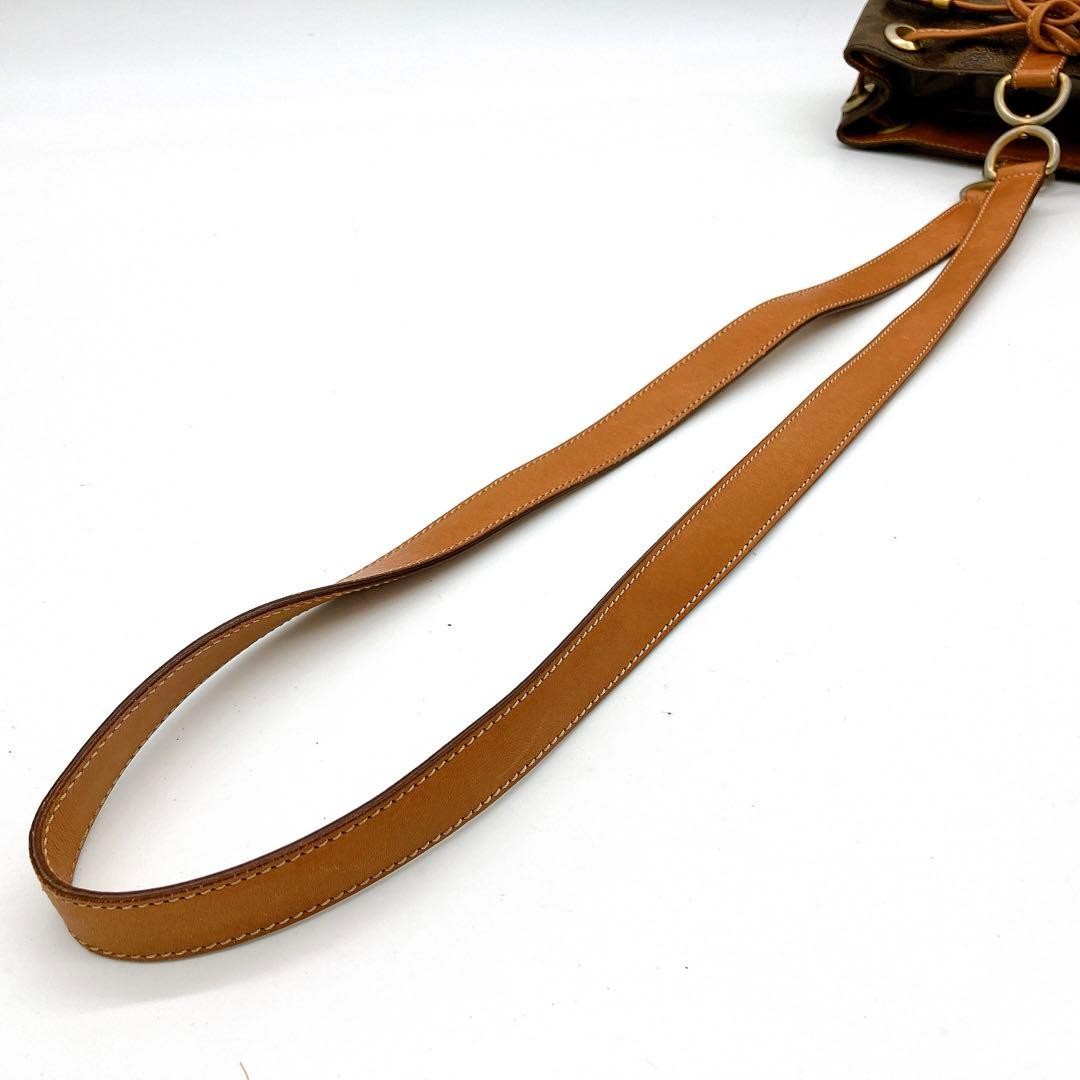 CELINE Shoulder Bag Macadam Pattern Drawstring PV… - image 8