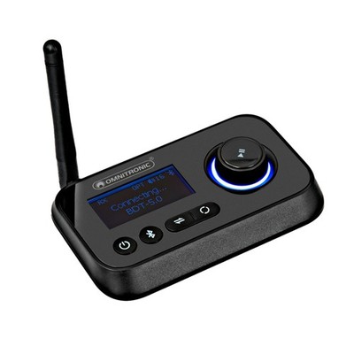 Omnitronic BDT-5.0 Bluetooth 5.0 Transceiver - Audio Tool