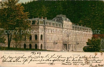 Marienbad Tschechien Boehmen Centralbad