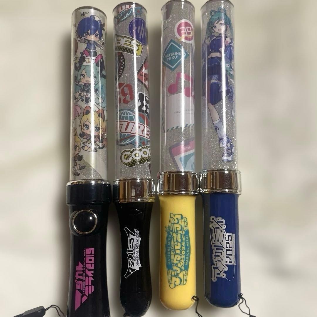 Hatsune Miku Magical Mirai Official Penlight Light Stick set of 4 2019  2023~2025 | eBay