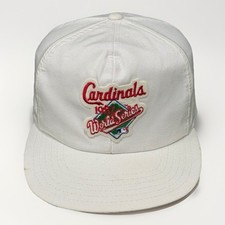 Vintage St Louis Cardinals 1987 World Series Snapback Hat MLB Baseball 80s