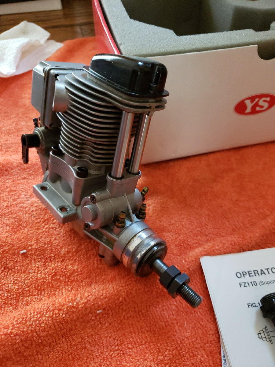 YS Engine- YS FZ 110 Power four stroke motor - Nice! Part no YS Engine- YS FZ 110 Power four stroke motor - Nice! Part no