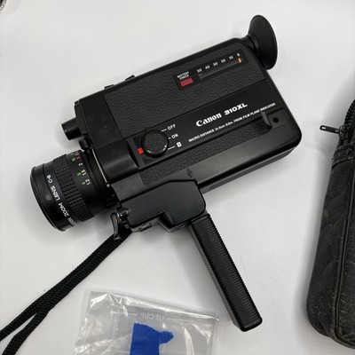 Canon 310XL Super 8 Zoom Movie Camera Manual Focus Battery Check Lens Cover Case