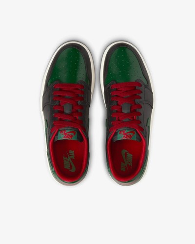 Nike Air Jordan 1 Low Retro OG Gorge Green Sneaker UK Größe 8,5 EU 43 CZ0775 036 - Bild 6 von 6