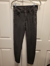 Curve Appeal Jeans Womens 6/28 Black High Rise Skinny Creator Stretch Denim