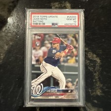 2018 Topps Update Series Juan Soto #US300 PSA 10