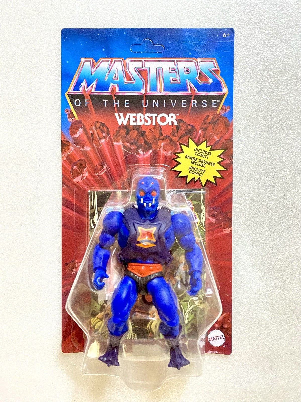 Webstor Origins 2021 1st Edition MASTERS OF THE UNIVERSE Origins Motu