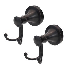 Oil Rubbed Bronze Towel Hook,Towel Hooks for Bathrooms Robe Hook Black Towel ...