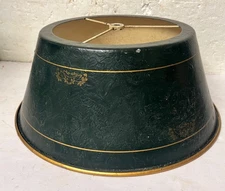 Vintage 1950s Crest Co French Bouillotte  Candlestick Lamp Metal Tole Shade ONLY