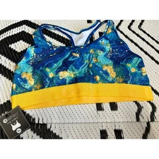 Ethika Women's Gold Dust Sports Bra, XL