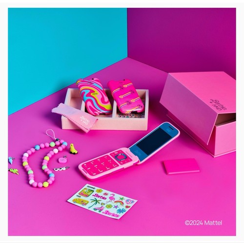 HMD Barbie Phone, Feature Phone + Zubehörpaket, SD-Kartenslot, nagelneu und ovp - Zdjęcie 2 z 2