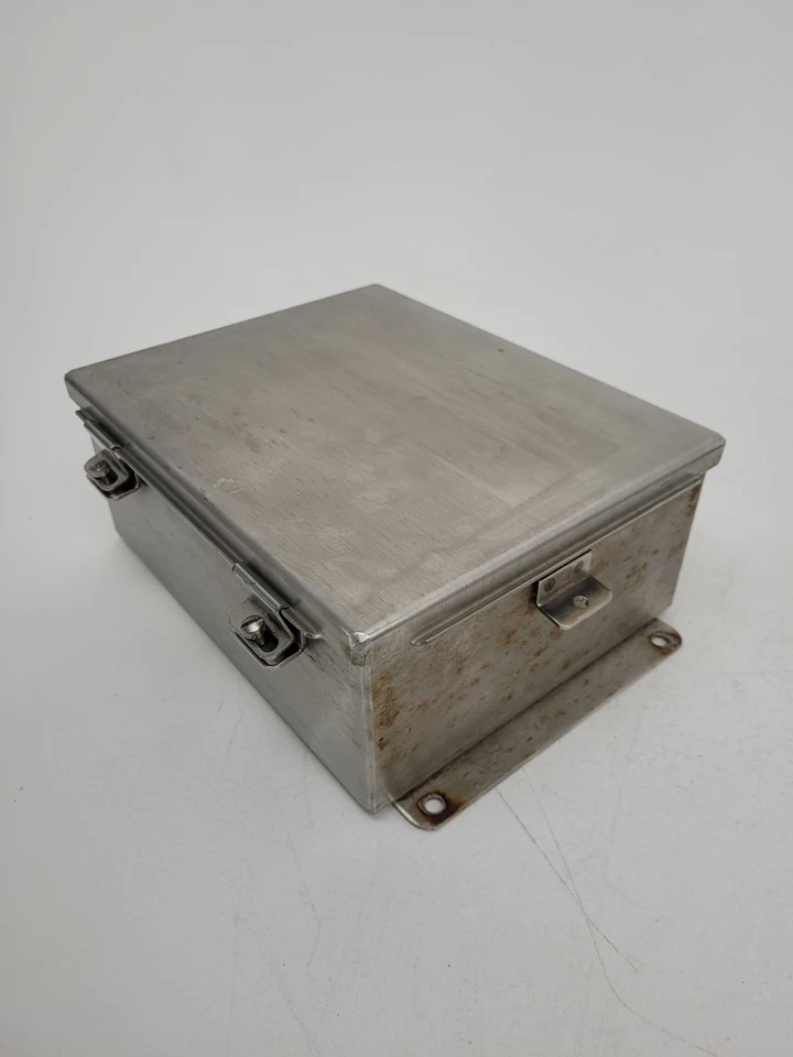 Caja de acero inoxidable tipo Hoffman 10x8x4 4/4x - opción al día siguiente Foto 3 de 4