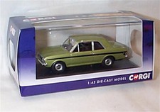 CORGI VANGUARD VA04121 CORTINA MK2 LOTUS  FERN GREEN 1:43 DIECAST MODEL CAR