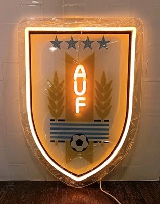 Uruguay Neon Sign Led , 16 X 12 Pulgadas,  La Garra Charrua, Luis Suarez 