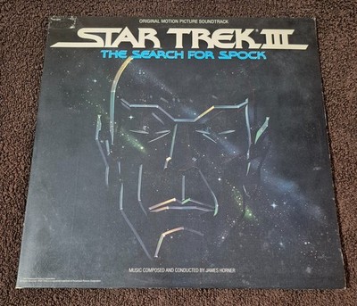 Star Trek 3 the Search for Spock 1984 Original 1st Press Soundtrack Vinyl LP VG+
