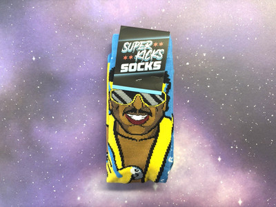 KOKO B WARE Super Kicks Socks by Pro Wrestling Crate new in package