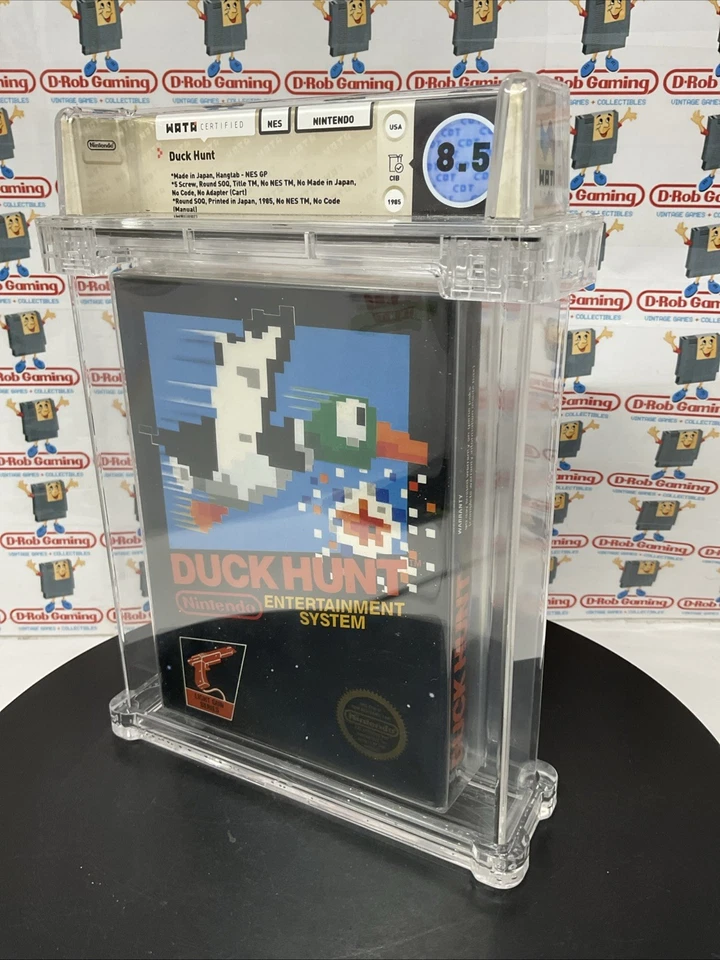 Duck Hunt Nintendo Early Hangtab Super Mario CIB VGA WATA CGC PSA NES UPGRADE IT - Image 4 of 4