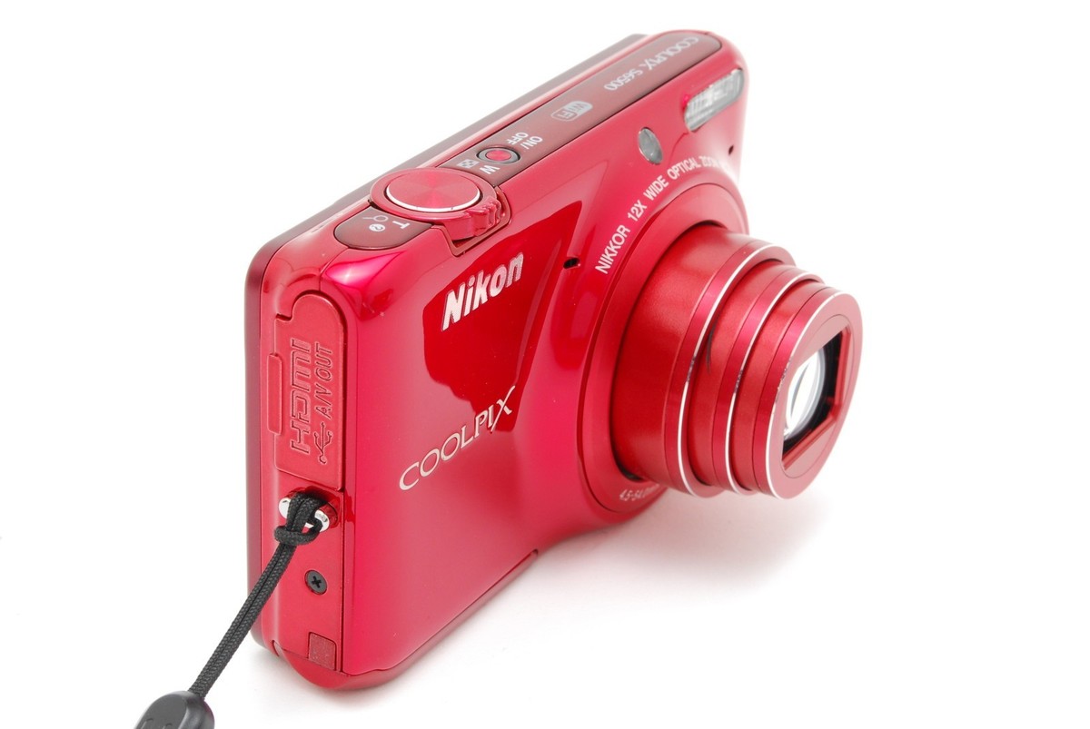 Nikon COOLPIX S6500 16.0MP Digital Camera - Red for sale