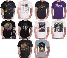 Official Prince T Shirt Purple Rain Paisley Park Revolution Lovesexy Logo Unisex