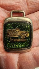 Vintage Rolls Royce Key Chain Keychain key fob badge Antique Car