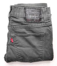 Levi's 510 Super Skinny Jeans Mens 31x32 Grey Skinny Fit Stretch