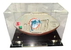 DAN MARINO SIGNED MIAMI DOLPHINS FOOTBALL #1/13 IN CUSTOM CASE JD