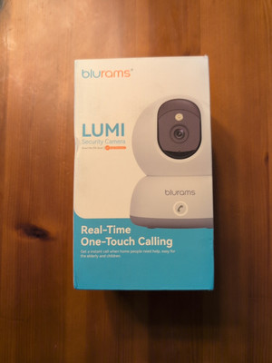 Blurams Lumi Security Camera Pan Tilt Zoom 2K Resolution with Talk