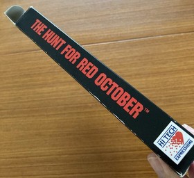 NES ~ HUNT FOR RED OCTOBER ~ Nintendo NES-7H-AUS Game Cart + Sleeve + Box Pal A