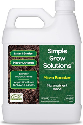 Micronutrient Booster- Complete Plant & Turf Nutrients- Simple Grow Solutions-