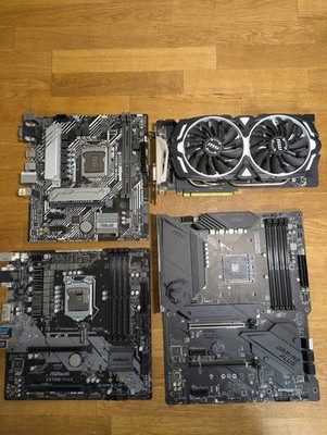 H510 B550 Z370 GTX 1070 TI alles an Bastler 
