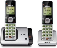 VTech CS6719-2 2-Handset Cordless Phone with Caller ID/Call Waiting, Handset Int
