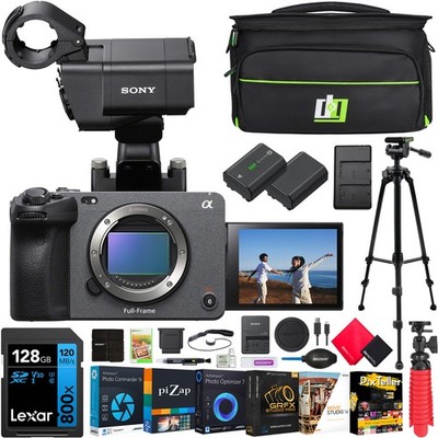 Sony Cinema Line FX3 Full Frame Camera Body Kit +XLR Top Handle Filmmaker Bundle