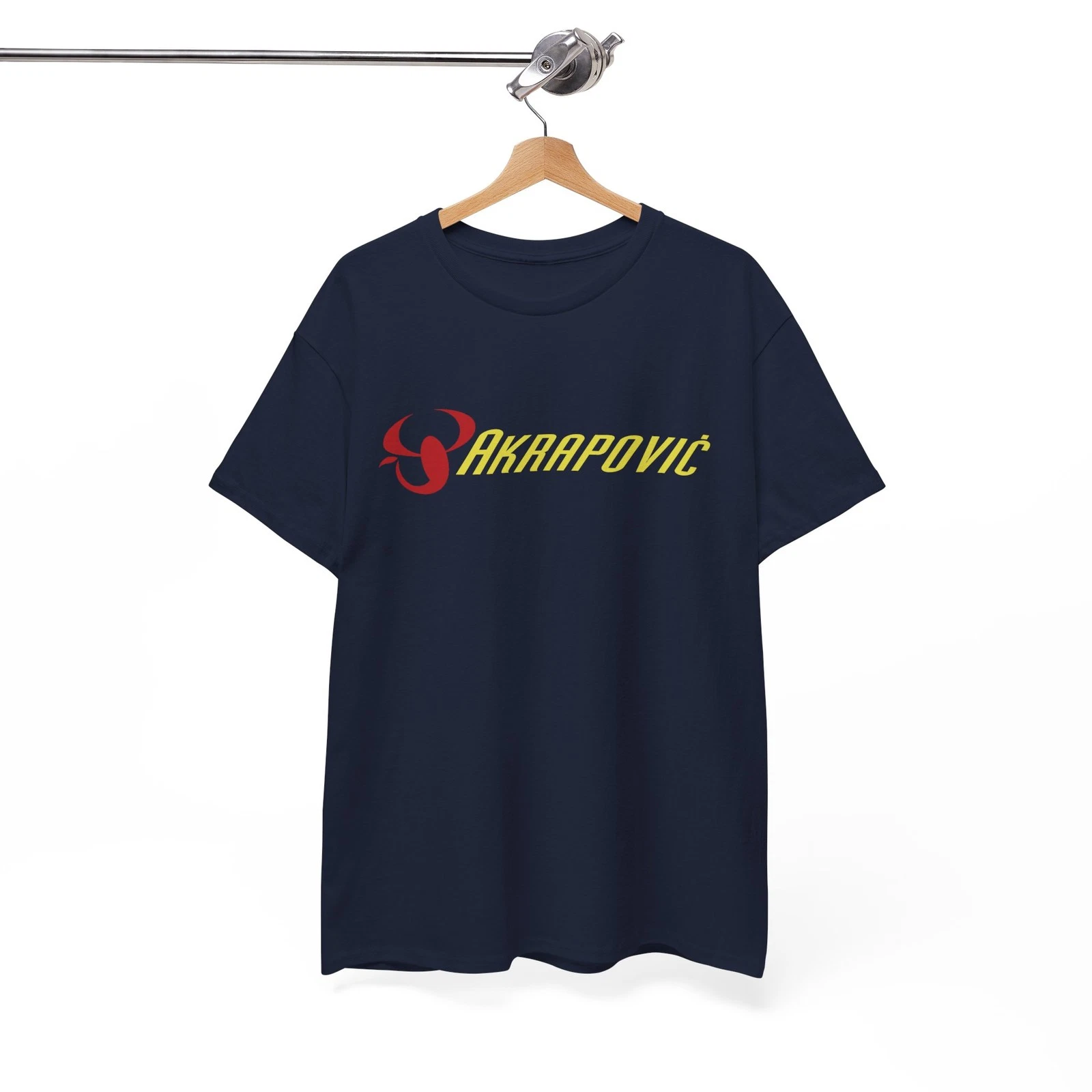 Akrapovic Racing Logo Men’s T-Shirt  Motorcycle Tee S-5XL