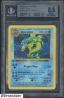 1999 Pokemon Base 1st Edition Thick Stamp #6 Gyarados - Holo BGS 8.5 NM-MT+