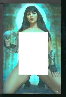 Into the Void #1C Shikarii Lucy Lawless Xena Publisher's Copy 5/5  FOIL