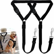 2 PACK Dog Seatbelts for Car, Truck, Suv. Keep your pets safe 