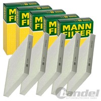 5X Mann-Filter CU 2544 Innenraumfilter Pollenfilter 5-STÜCK!