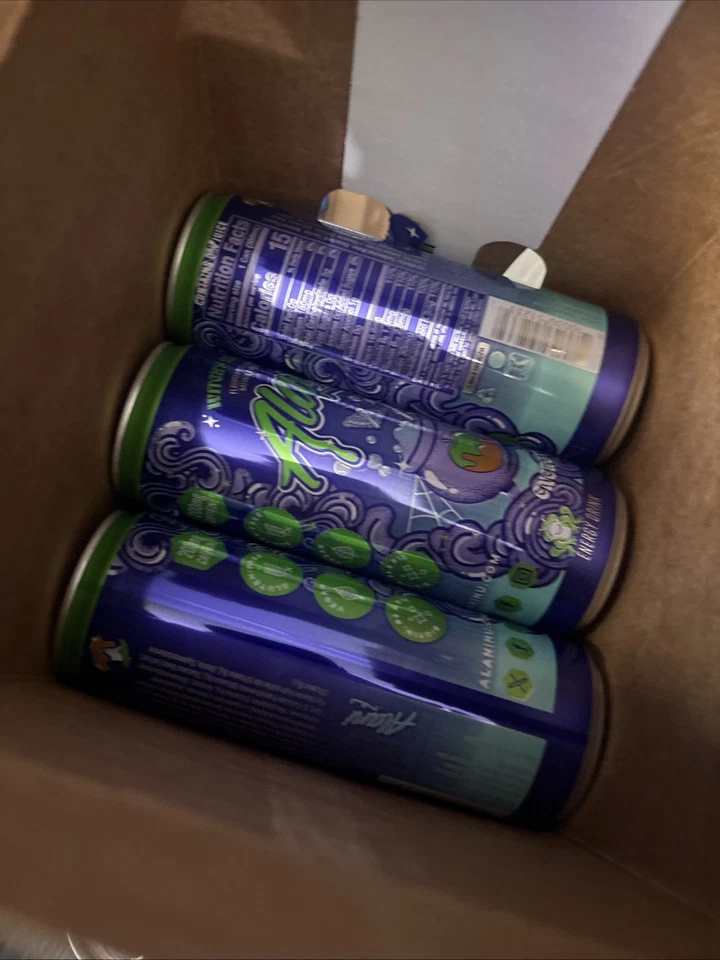 13 CANS SHIPS ALL TOGETHER Alani Nu Energy Drink Witch's Brew 12 oz Can - Image 2 of 4