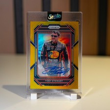 2023 Panini Prizm - Tony Stewart #42 Gold Prizm Autograph - 2/10 - FREE SHIP