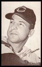 1947-66 Exhibits Baseball #102 Tito Francona NM