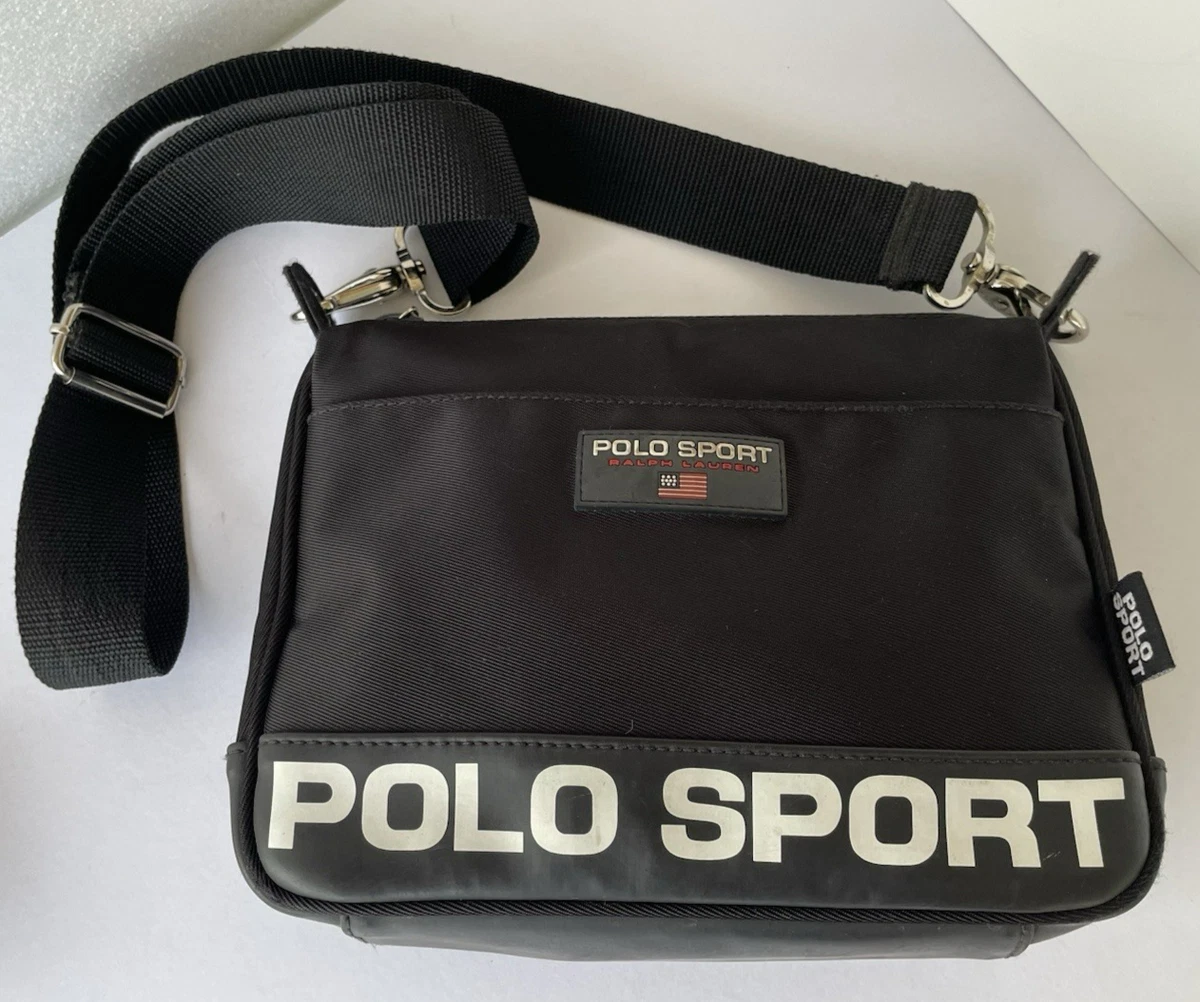 POLO SPORT Ralph Lauren ショルダー バッグ ブラック Ralph Lauren Polo Sport Black Bags & Handbags for Women for sale