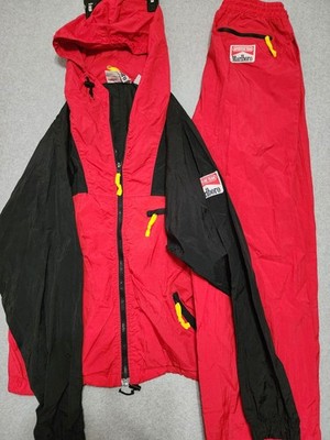 Vintage 90's Marlboro Adventure Gear Windbreaker Set Jacket Pants Outdoor Large