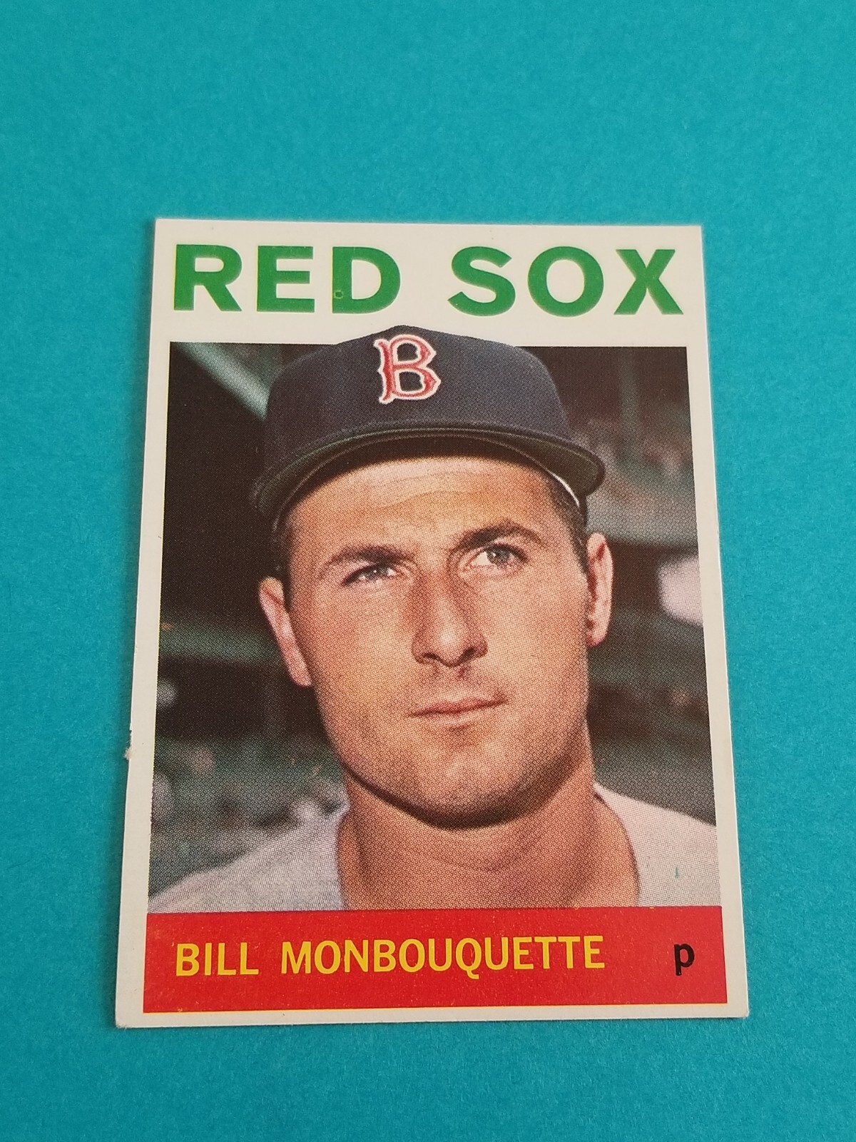 1964 Topps - Bill Monbouquette #25 Centered 50/50 L2R 66/34 Top2Bottom Ex-Mt
