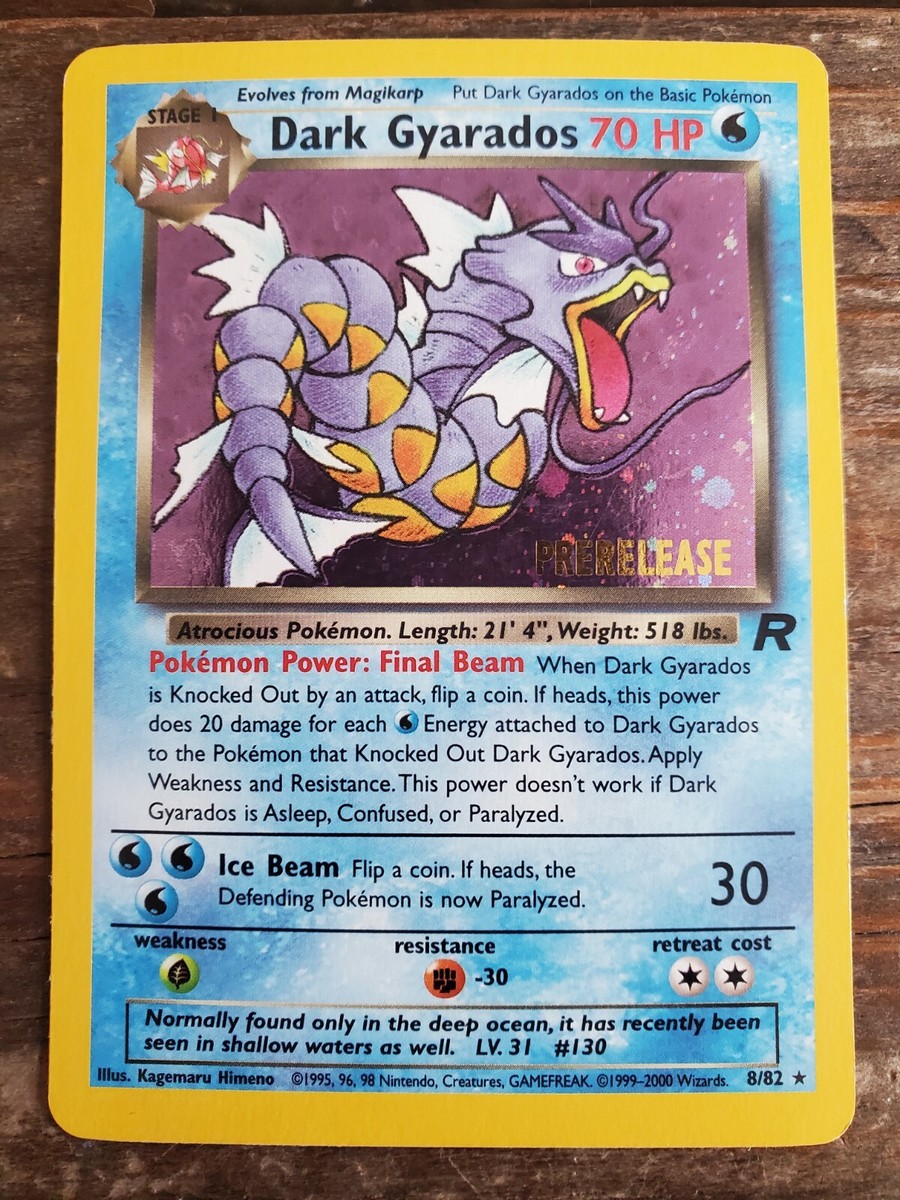 1998-2000 Dark Pokmon Cards | eBay