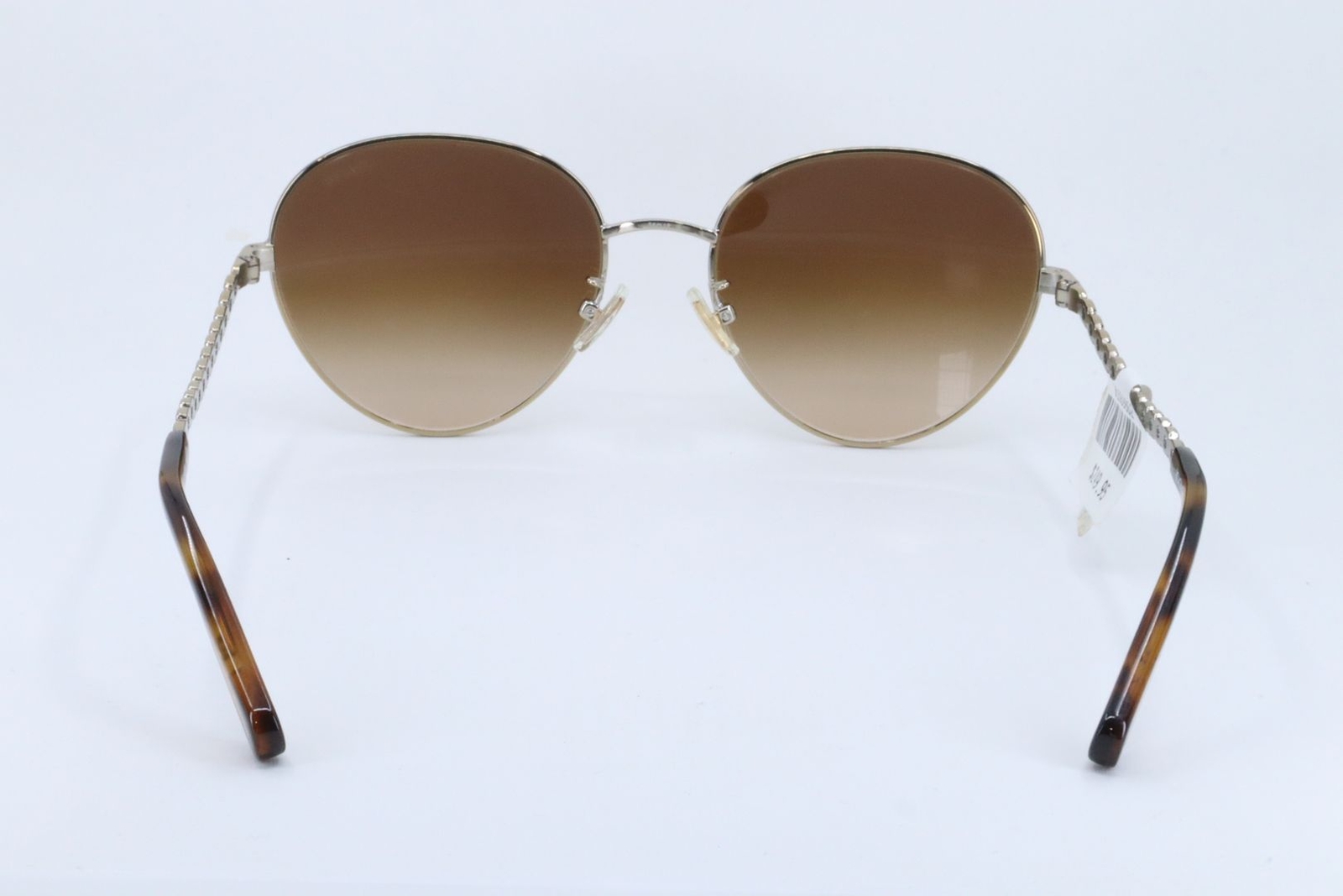 Coach HC7114 Light Gold Aviator Unisex Full Rim 56-18-140 Sunglasses